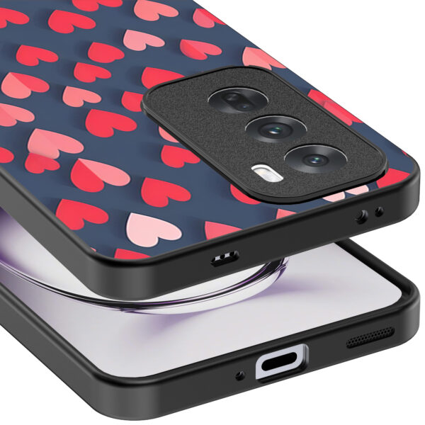Oppo Reno 12 Pro telefoonhoesje met hartjes opdruk klein (4)