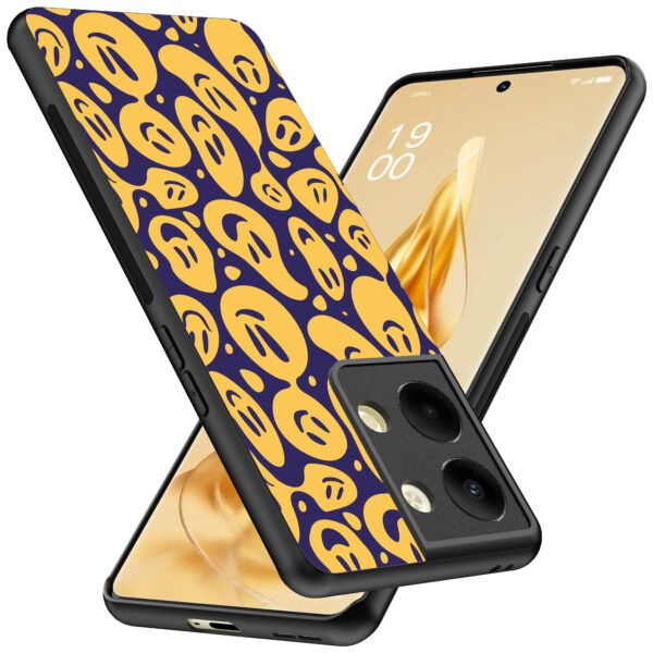 Oppo Reno 9 Pro Plus telefoonhoesje met smiley opdruk (2)