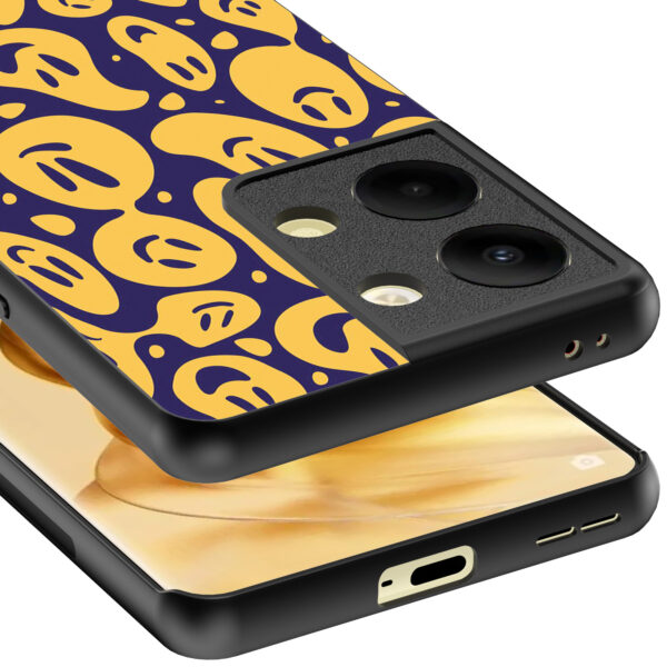 Oppo Reno 9 Pro Plus telefoonhoesje met smiley opdruk (4)