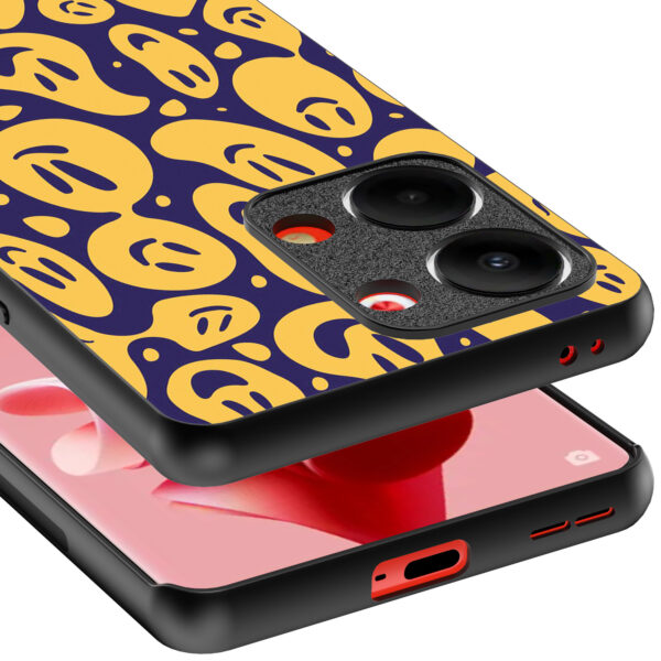 Oppo Reno 9 telefoonhoesje met smiley opdruk (4)