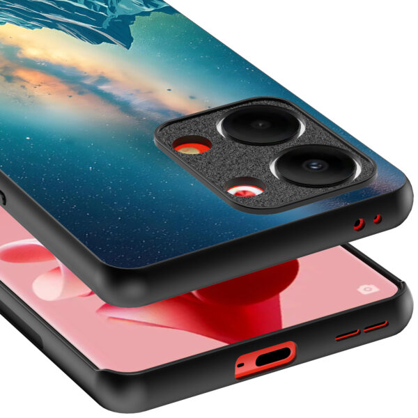 Oppo Reno 9 telefoonhoesje met sterrenhemel opdruk (4)