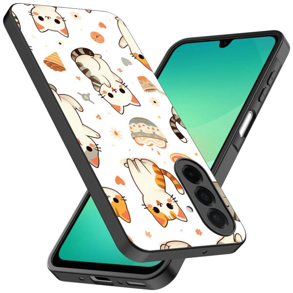 Samsung Galaxy A26 telefoonhoesje met katten opdruk (2)