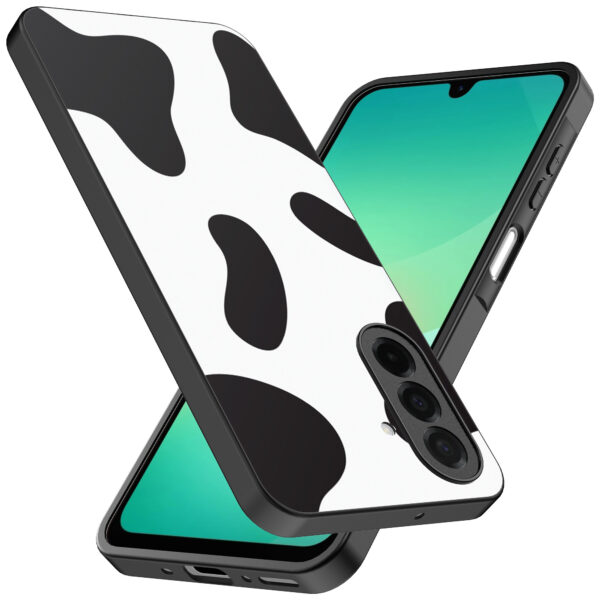 Samsung Galaxy A26 telefoonhoesje met koeienvlekken opdruk (2)