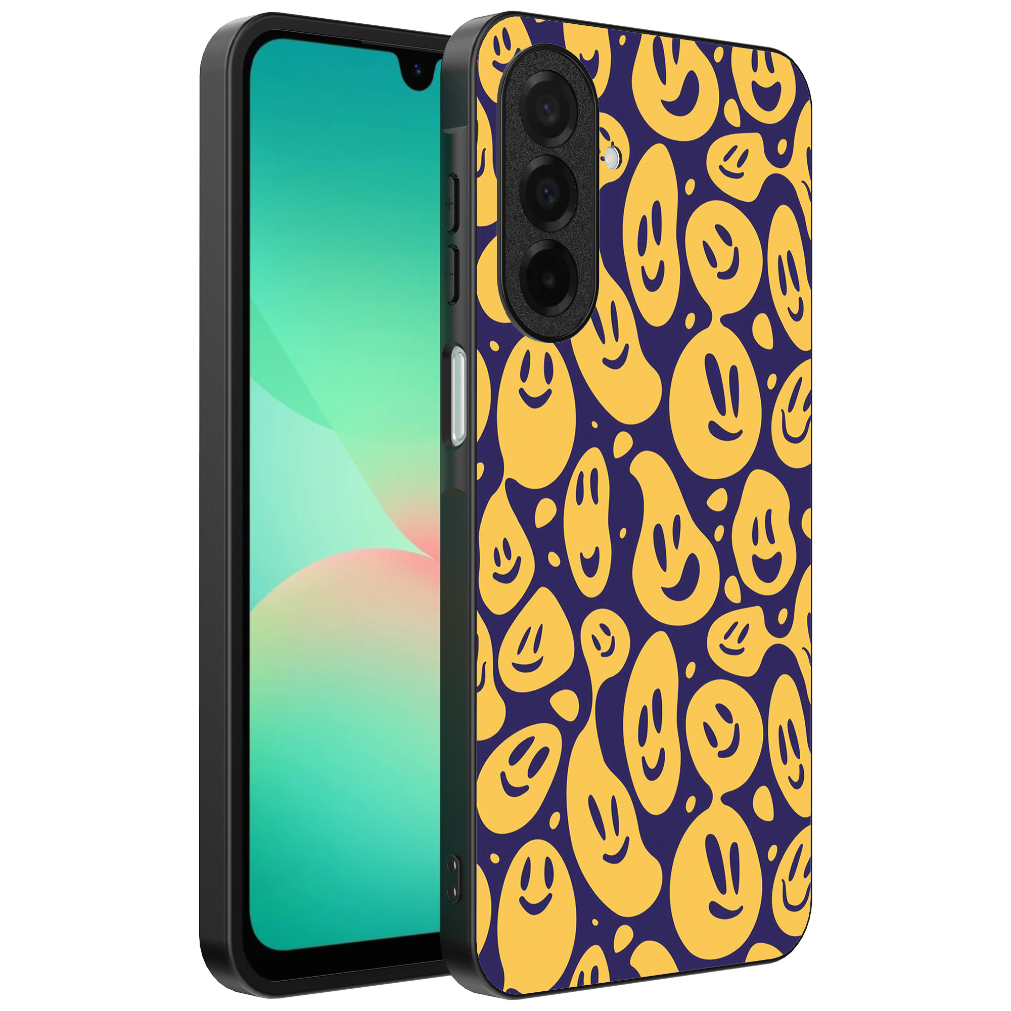 Samsung Galaxy A26 telefoonhoesje met smiley opdruk (1)