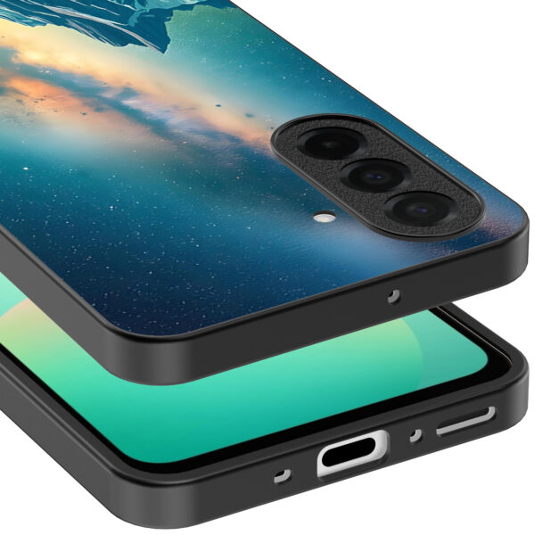 Samsung Galaxy A26 telefoonhoesje met sterrenhemel opdruk (3)