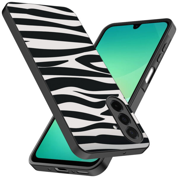 Samsung Galaxy A26 telefoonhoesje met zebra opdruk (2)