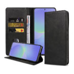 Samsung Galaxy A36 leren telefoonhoesje bookcase met pasjeshouder en magnetische sluiting (1)