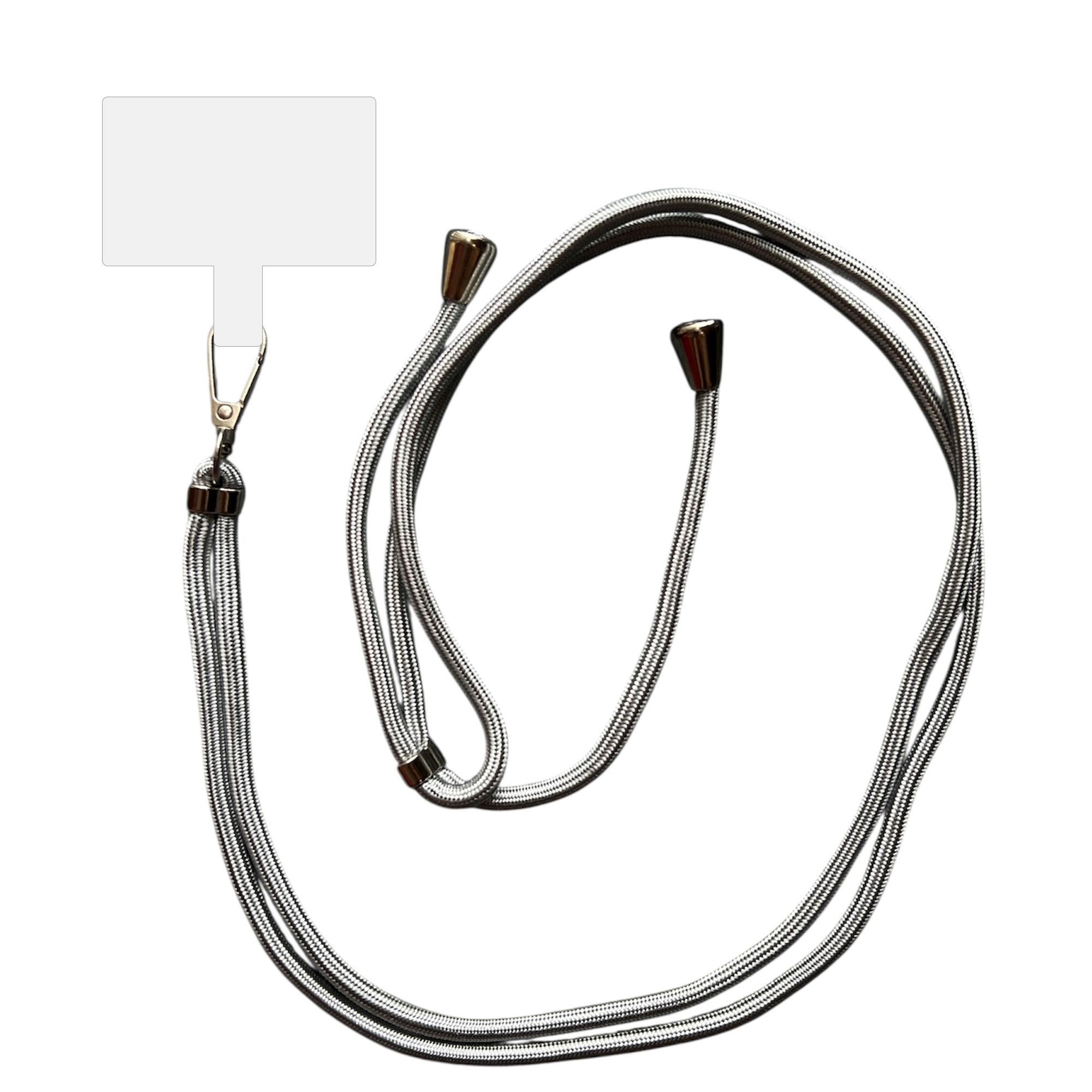 KOORD_9 telefoonkoord universeel zilver