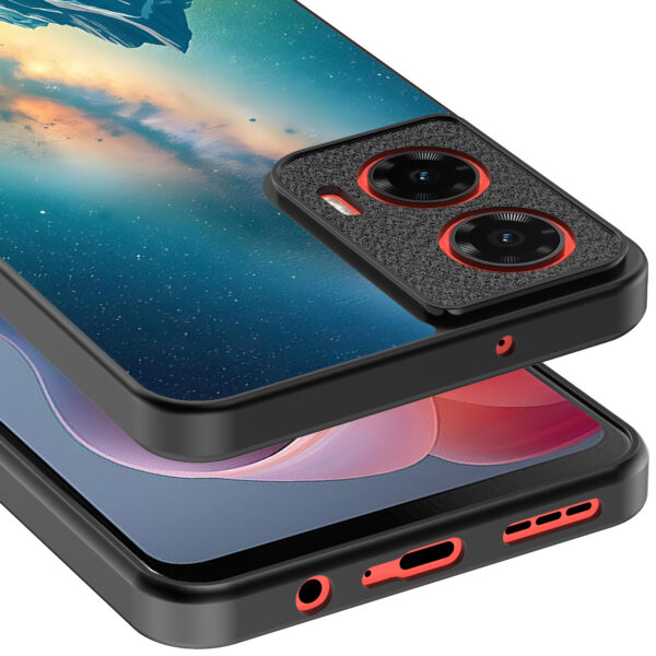 Motorola Moto G Play 2024 telefoonhoesje met sterrenhemel opdruk (4)