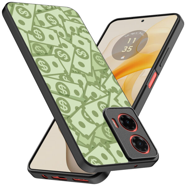 Motorola Moto G Stylus 2024 telefoonhoesje met geld opdruk (2)