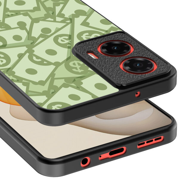 Motorola Moto G Stylus 2024 telefoonhoesje met geld opdruk (4)