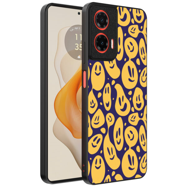 Motorola Moto G Stylus 2024 telefoonhoesje met smiley opdruk (1)
