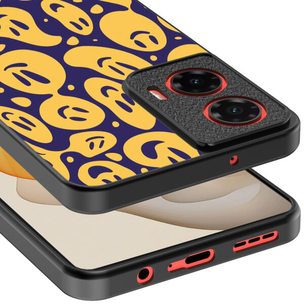 Motorola Moto G Stylus 2024 telefoonhoesje met smiley opdruk (4)