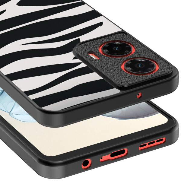 Motorola Moto G04-G24-G24 Power-E14 telefoonhoesje met zebra opdruk (4)