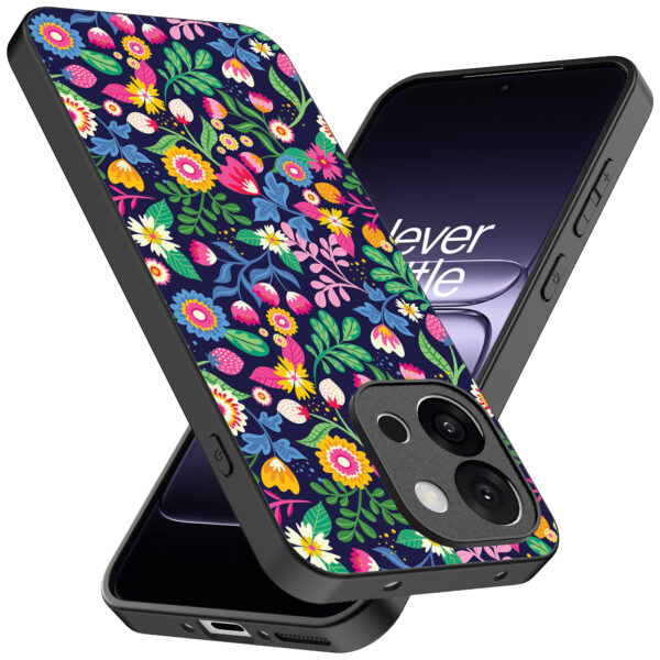OnePlus 13T telefoonhoesje met bloemen opdruk (2)