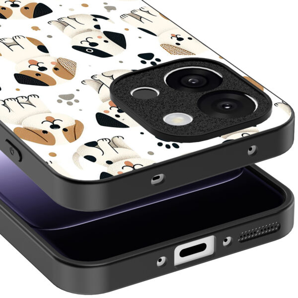OnePlus 13T telefoonhoesje met honden opdruk (4)