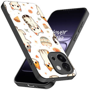 OnePlus 13T telefoonhoesje met katten opdruk (2)