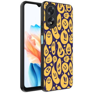 Oppo A18 telefoonhoesje met smiley opdruk (1)