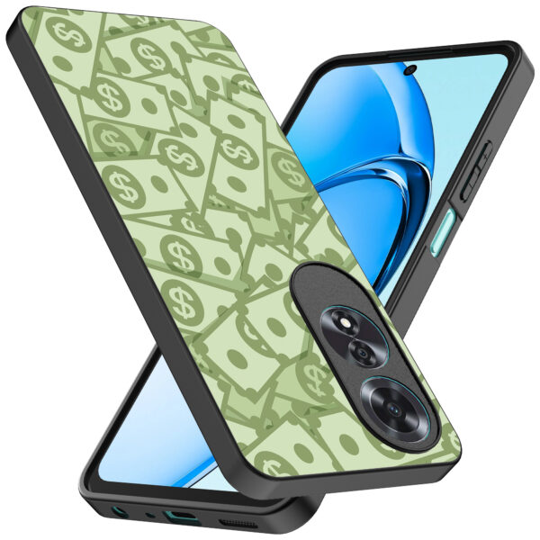 Oppo A60 telefoonhoesje met geld opdruk (2)