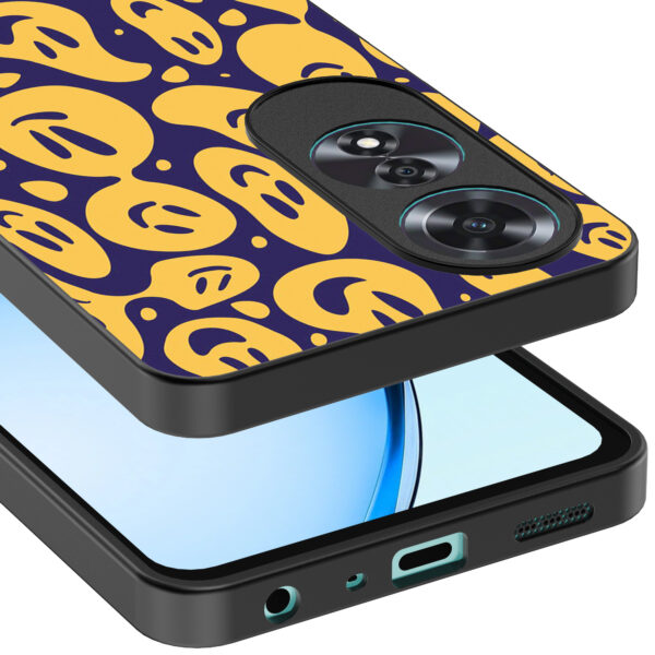 Oppo A60 telefoonhoesje met smiley opdruk (4)