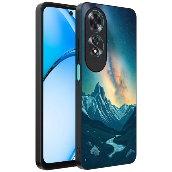Oppo A60 telefoonhoesje met sterrenhemel opdruk (1)