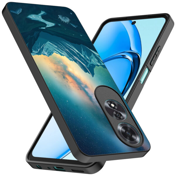 Oppo A60 telefoonhoesje met sterrenhemel opdruk (2)