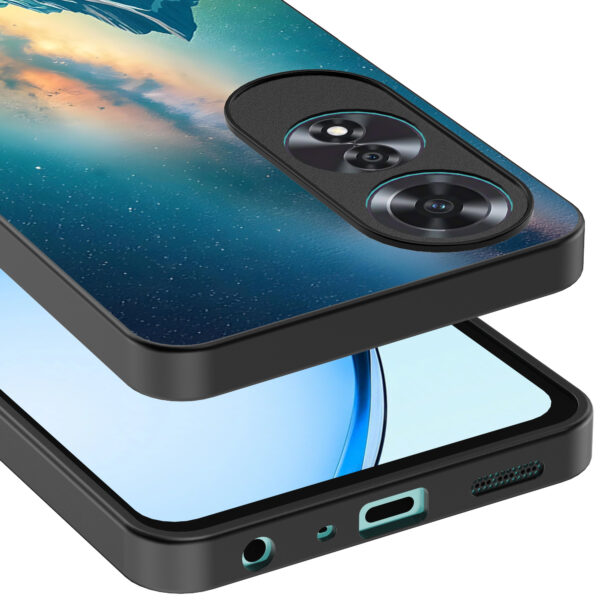Oppo A60 telefoonhoesje met sterrenhemel opdruk (4)
