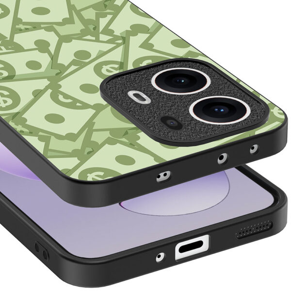 Oppo Reno 13 Pro telefoonhoesje met geld opdruk (4)