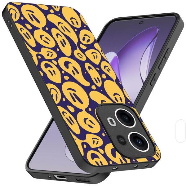 Oppo Reno 13 Pro telefoonhoesje met smiley opdruk (2)