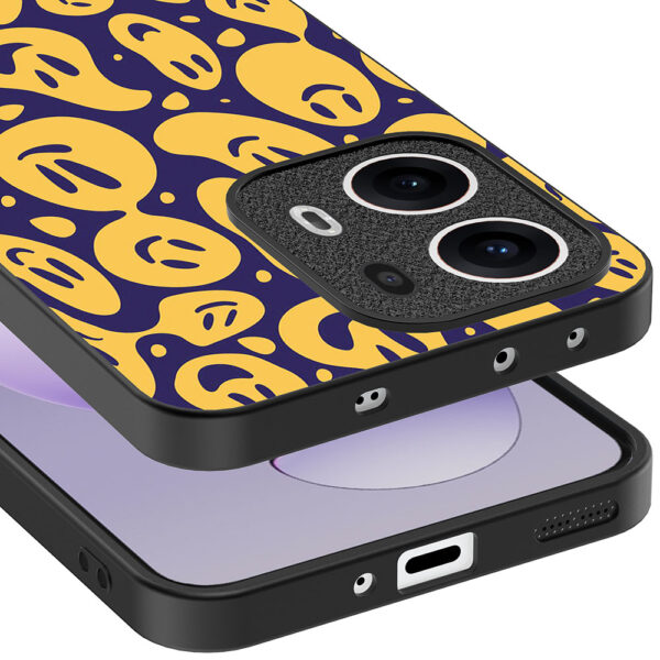 Oppo Reno 13 Pro telefoonhoesje met smiley opdruk (4)