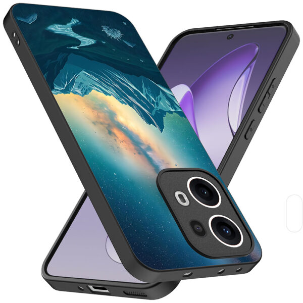 Oppo Reno 13 Pro telefoonhoesje met sterrenhemel opdruk (2)