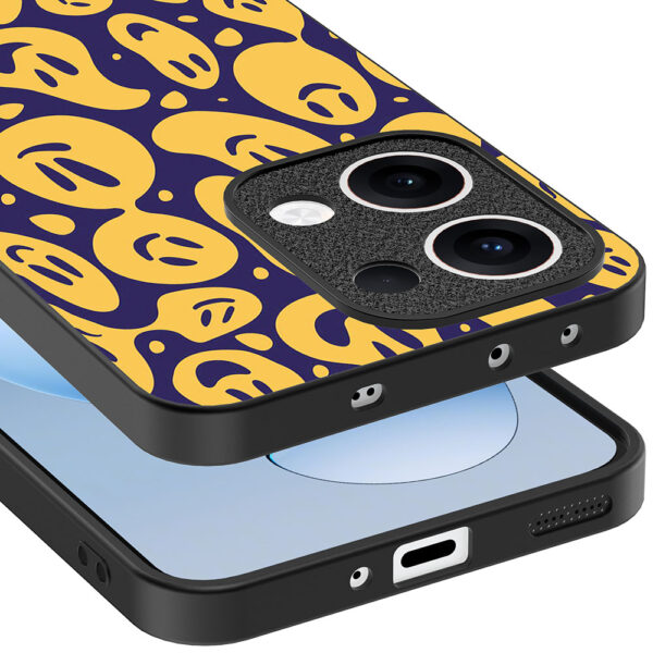 Oppo Reno 13 telefoonhoesje met smiley opdruk (4)