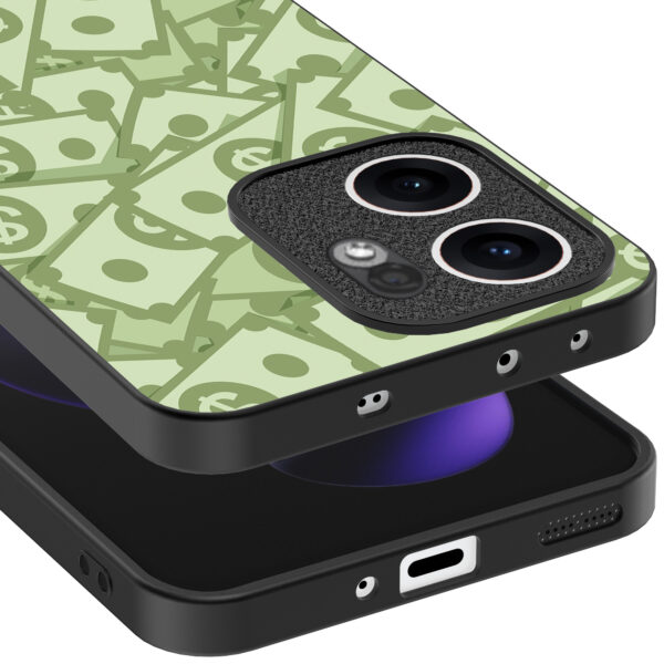 Oppo Reno 13F telefoonhoesje met geld opdruk (4)
