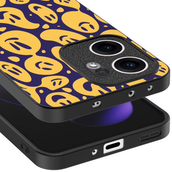 Oppo Reno 13F telefoonhoesje met smiley opdruk (4)