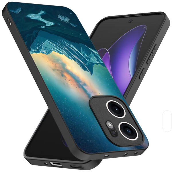 Oppo Reno 13F telefoonhoesje met sterrenhemel opdruk (2)