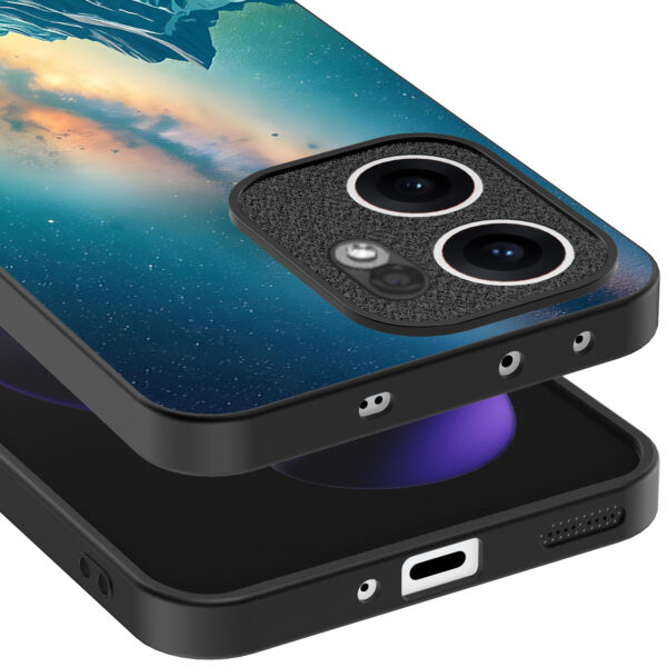 Oppo Reno 13F telefoonhoesje met sterrenhemel opdruk (4)