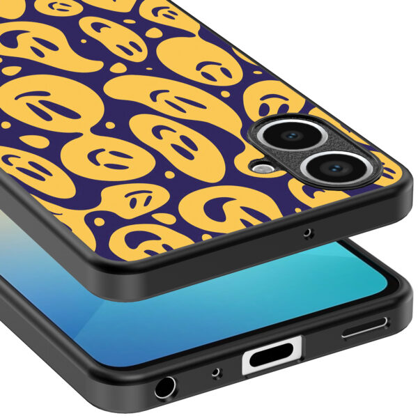 Samsung Galaxy A06 telefoonhoesje met smiley opdruk (4)