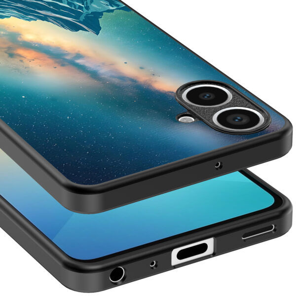 Samsung Galaxy A06 telefoonhoesje met sterrenhemel opdruk (4)