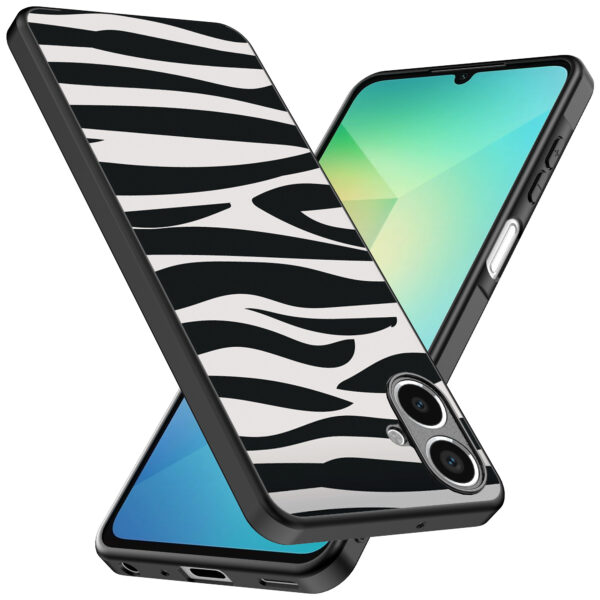 Samsung Galaxy A06 telefoonhoesje met zebra opdruk (2)