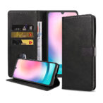Samsung Galaxy A24 4G leren telefoonhoesje bookcase met pasjeshouder en magnetisch lipje (1)