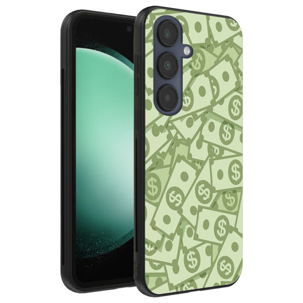 Samsung Galaxy S23 FE telefoonhoesje met geld opdruk (1)