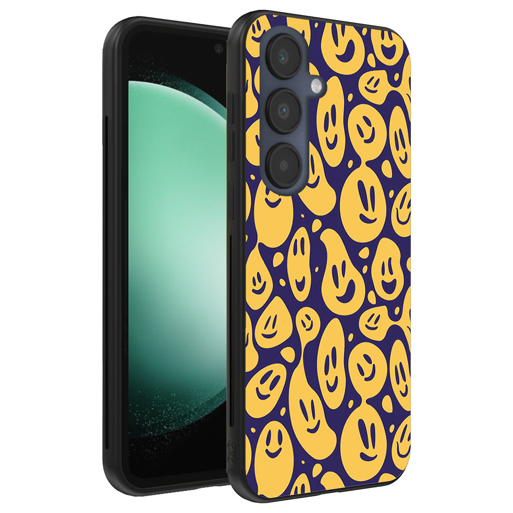 Samsung Galaxy S23 FE telefoonhoesje met smiley opdruk (1)