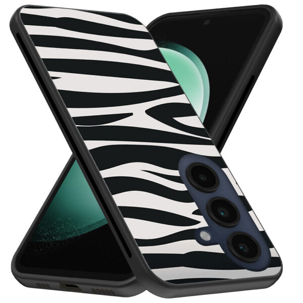 Samsung Galaxy S23 FE telefoonhoesje met zebra opdruk (3)