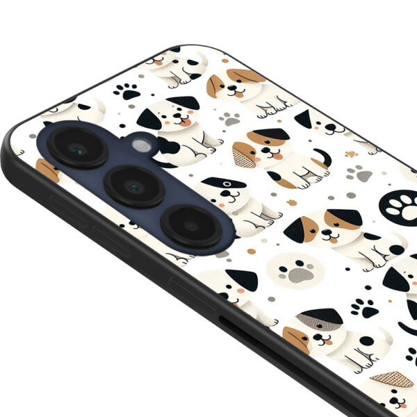 Samsung Galaxy S24 FE telefoonhoesje met honden opdruk (2)