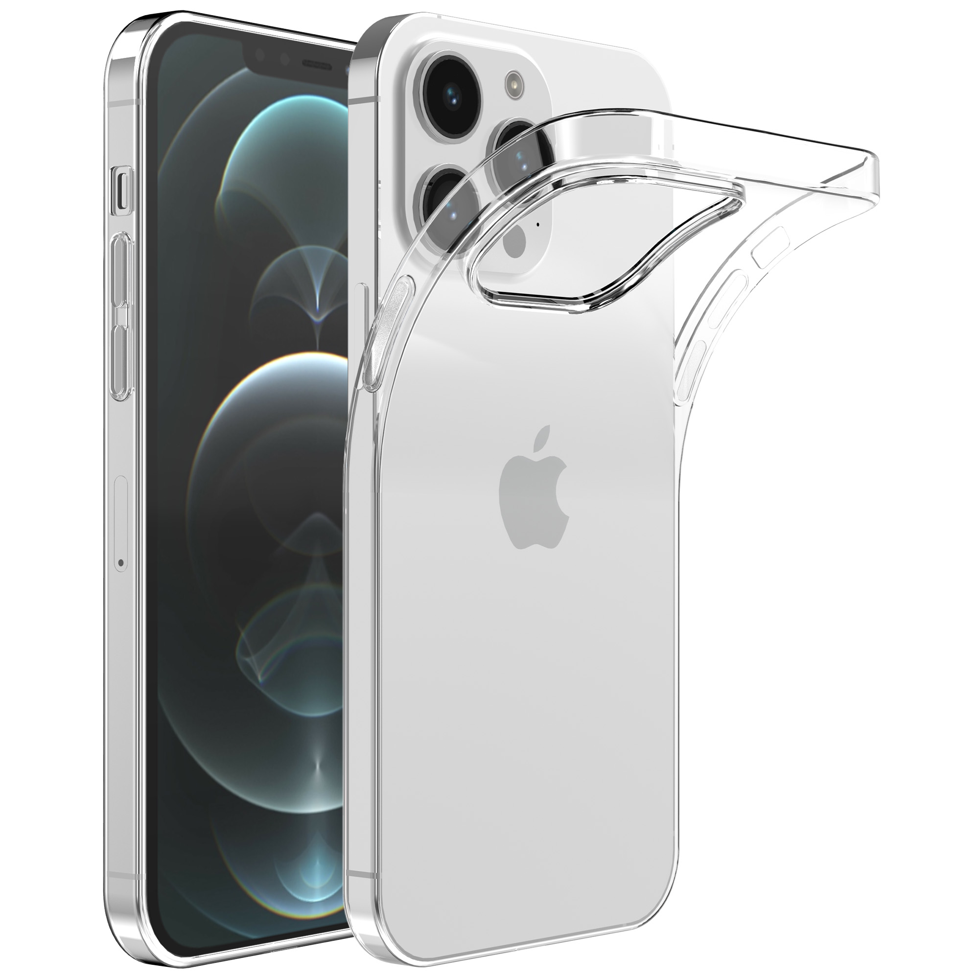 iPhone 12-12 Pro telefoonhoesje transparant clear case (1)