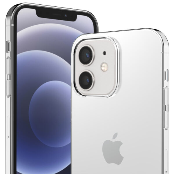iPhone 12 Mini telefoonhoesje transparant clear case (1)