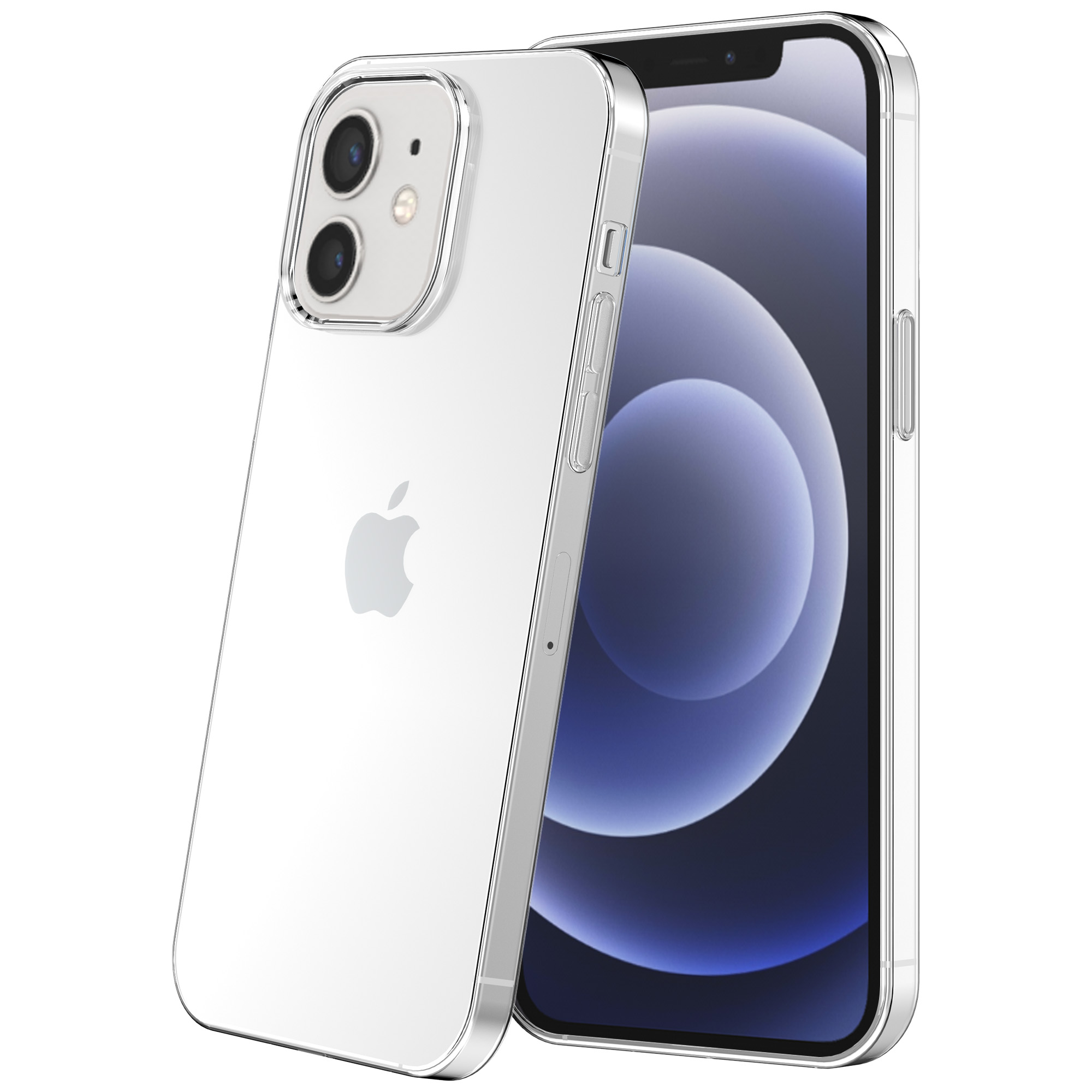 iPhone 12 Mini telefoonhoesje transparant clear case (2)
