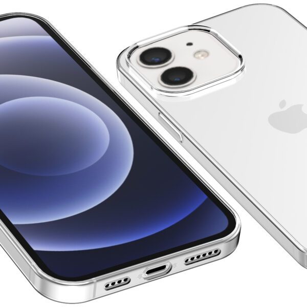 iPhone 12 Mini telefoonhoesje transparant clear case (3)