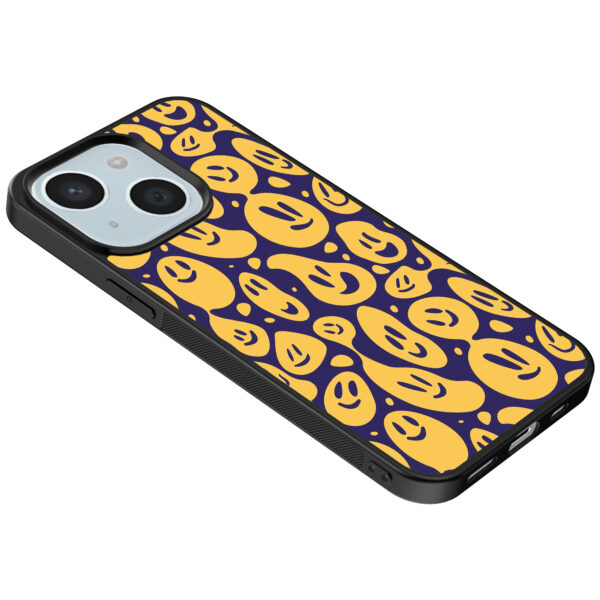 iPhone 14 Plus telefoonhoesje met smiley opdruk (5)