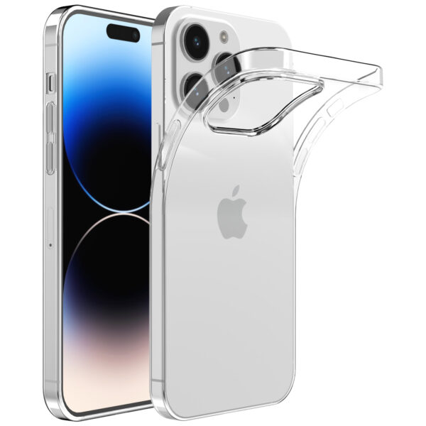 iPhone 14 Pro Max telefoonhoesje transparant clear case (1)